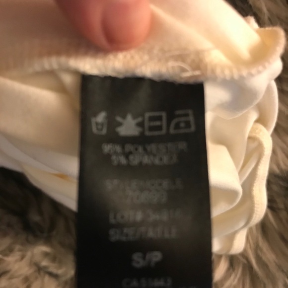 š¦ Rebel Sugar Creme bodysuit size small - Picture 3 of 9